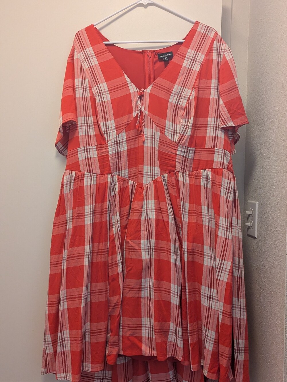 Retro Chic Flutter Sleeve Swing Dress